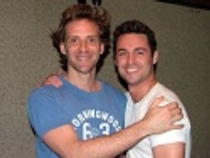 During a break, Malcolm and Max smile for the camera  Photo