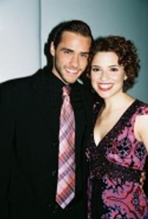 Josh Strickland and Jenn Gambatese Photo