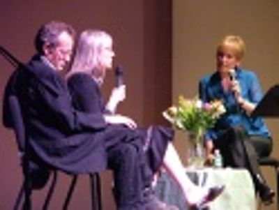 Host Liz Callaway interviews Jim and Ruth Bauer about 
their musical, "The Blue Flow Photo