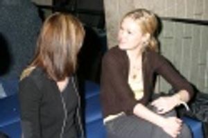 Julia Stiles speaks with Jo Bonney Photo