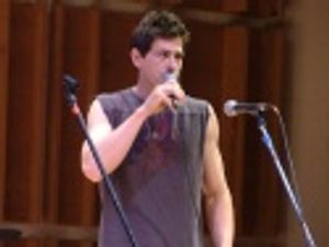 Followed by the irreverent Greg Naughton...
 Photo