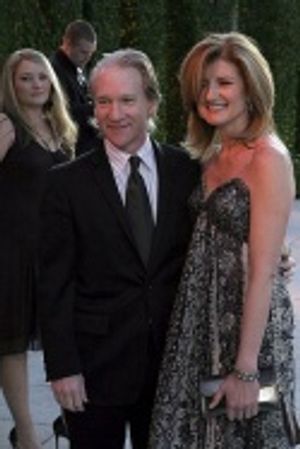 Bill Maher and Arianna Huffington Photo