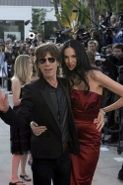 Mick and Bianca Jagger Photo