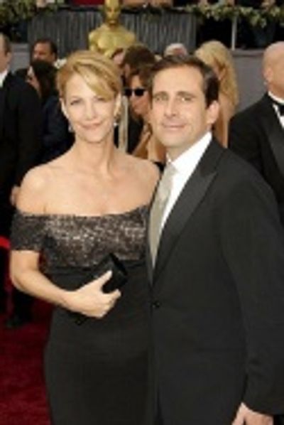 Steve Carell and Nancy Wells Photo