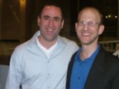 Robert Jess Roth (Director of Disney's Beauty and the Beast) and
Douglas J. Cohen wh Photo