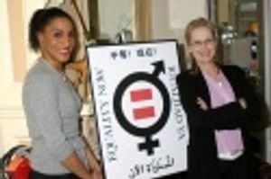 Sarah Jones and Meryl Streep Photo