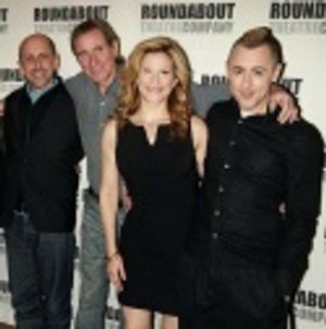 Scott Elliott (Director), Jim Dale, Ana Gasteyer and Alan Cumming  Photo