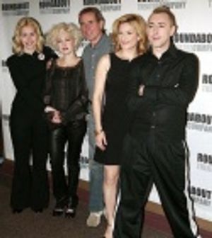 Nellie McKay, Cyndi Lauper, Jim Dale, Ana Gasteyer and Alan Cumming

 Photo