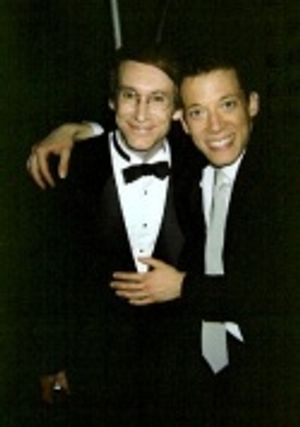 Rick Lyon & John Tartaglia ("Avenue Q") Photo