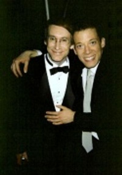 Rick Lyon & John Tartaglia ("Avenue Q") Photo