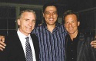 Mark Hoebee, Robert Cuccioli and Patrick Parker Photo