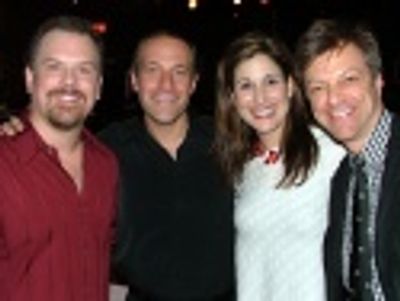 Mike Eldred, Jim Brickman, Stephanie J. Block and Jim Caruso Photo