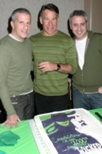 Marc Platt, Stephen Schwartz, David Stone Photo