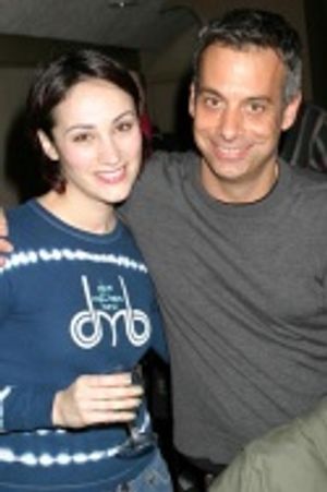Eden Espinosa and Joe Mantello Photo