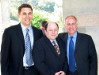 Terry Goddard (Executive Director of Aid for AIDS) Jason Alexander and Joe Benincasa Photo