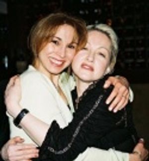 Valerie Smaldone and Cyndi Lauper Photo