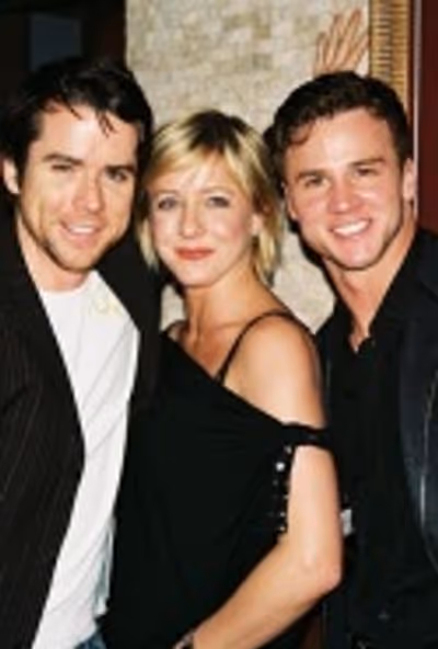 Christian Campbell, Nikki Snelson and
James Royce Edwards (Altar Boyz, Hairspray) Photo