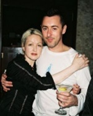 Cyndi Lauper and Alan Cumming Photo