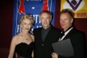 Trudie Styler, Jonathan Pryce and Sting  Photo