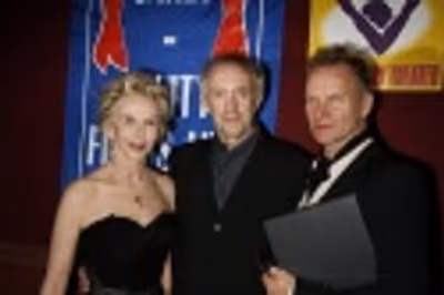 Trudie Styler, Jonathan Pryce and Sting  Photo