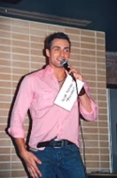 Scott introducing the cast of BARE... Photo