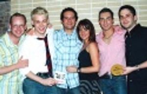 Jamie McGonnigal, BroadwayWorld.com Artistic Director, and Robert Diamond Editor-in-C Photo