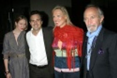 Sunrise Coigney, Mark Ruffalo, Elke Gazzarra, and Ben Gazzara 
 Photo