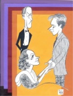 Kate Burton, Boyd Gaines, and Bobby Steggert in THE GRAND MANNER Photo