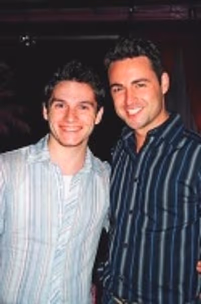 Jesse Vargas, Associate Musical Director for Bare
and Max von Essen  Photo