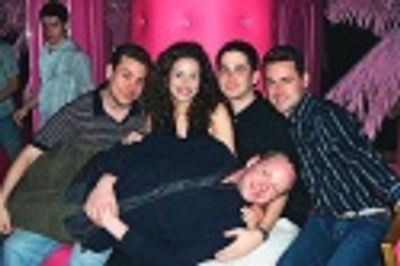 Because directing is such hard work...  Photo
