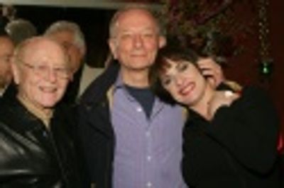 Patti and Mr. Tunick and joined by Musical Contractor
Seymour "Red" Press Photo