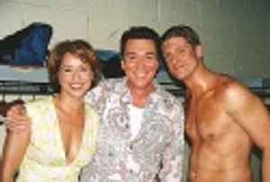 Paige Davis (CHICAGO), Patrick Page (The Lion King) and Christopher Seiber (CHICAGO). Photo