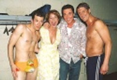 John Tartaglia (Avenue Q), Paige, Patrick and Christopher Photo