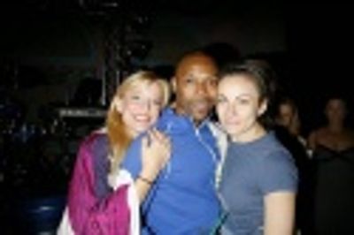 Laura Benanti, Ashley Amber Haase and T. Oliver Reid (WEDDING SINGER - Gypsy Robe Win Photo