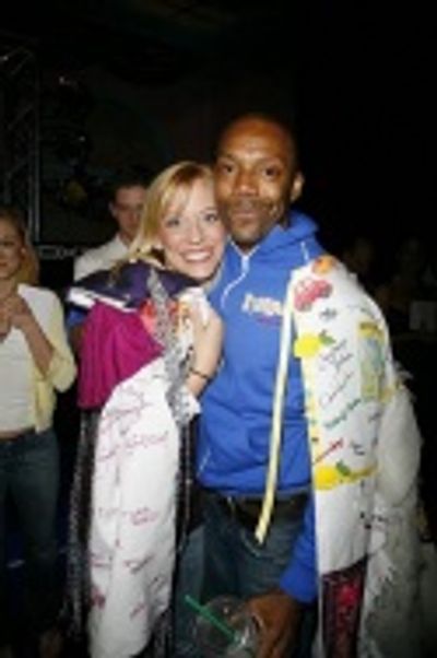 Ashley Amber Haase and T. Oliver Reid
(THE WEDDING SINGER - Gypsy Robe Winner) Photo