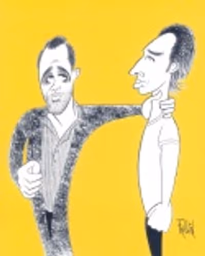 Bobby Cannavale and Zach Braff in TRUST Photo
