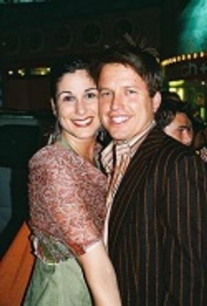 Stephanie J. Block (The Boy from Oz) and boyfriend Brett Photo