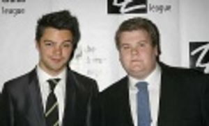 Dominic Cooper & James Corden Photo