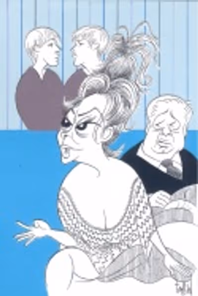 Zachary Booth, Preston Sadleir, Elizabeth Ashley and Brian Murray in ME, MYSELF AND I Photo