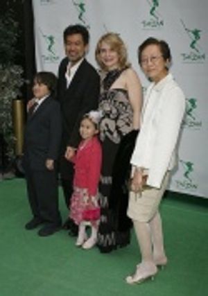 David Henry Hwang and Family Photo