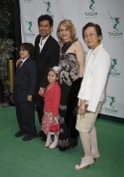 David Henry Hwang and Family Photo