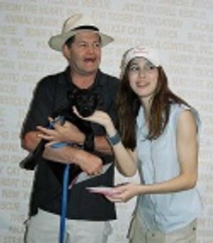 Mickey Dolenz and Christy Carlson Romano Photo