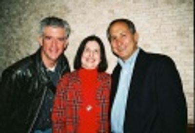 Gregory Jbara with Marcia and Steve Diamond Photo