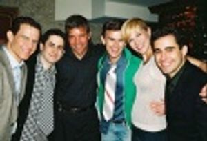 Christian Hoff, Rob Diamond, Tony's DiNapoli Restaurant Manager Bruce Dimpflmaier, Da Photo