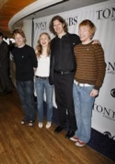 David Wilmot, Alison Pill, Wilson Milam & Domhnall Gleeson Photo