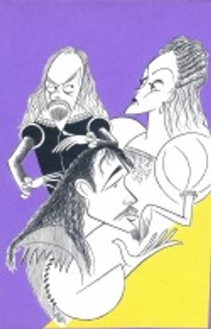 David Hyde Pierce, Mark Rylance and Joanna Lumley in LA BETE Photo