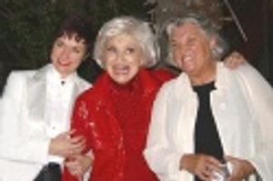Toni Morrell, Carol Channing and Tyne Daly Photo