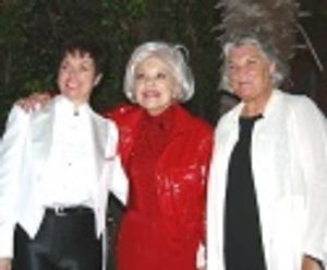Toni Morrell, Carol Channing and Tyne Daly Photo