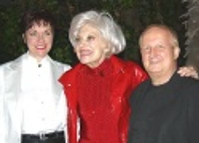 Toni Morrell and Carol and David Dial (musical director) Photo