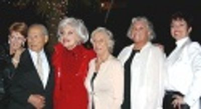 Producer Karen G. Cadle, Carol, Harry Kullijian (Carol's childhood sweetheart), Clori Photo